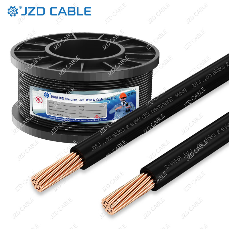 建圳達 XHHW-2 單芯線 | 600V 交聯(lián)聚乙烯銅芯線 | 90℃干濕環(huán)境專用?